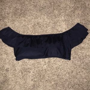 Cupshe off the shoulder ruffle swim top